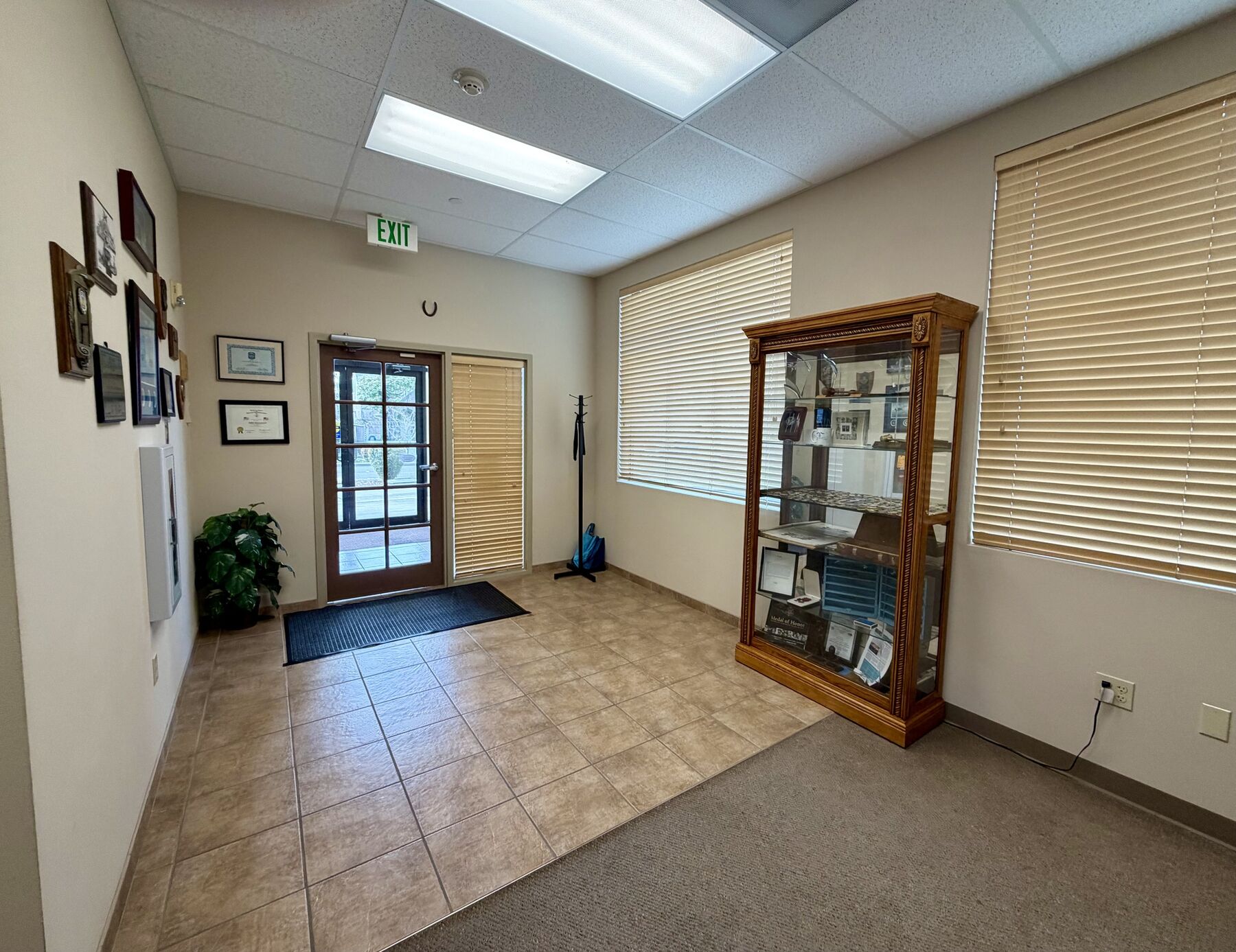 Building entry and lobby